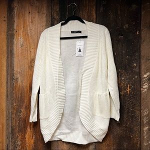 Cream knit cardigan